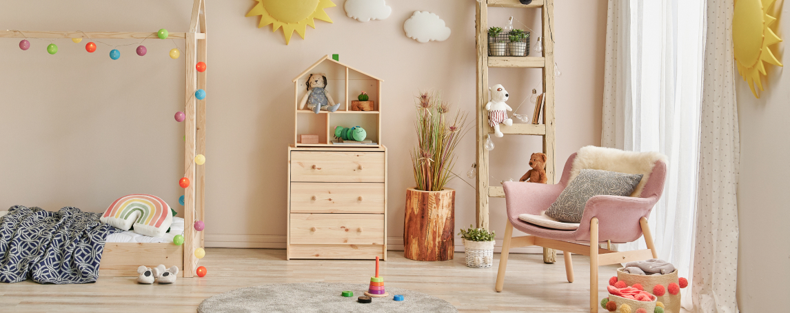 Como criar um quarto montessoriano para o seu filho