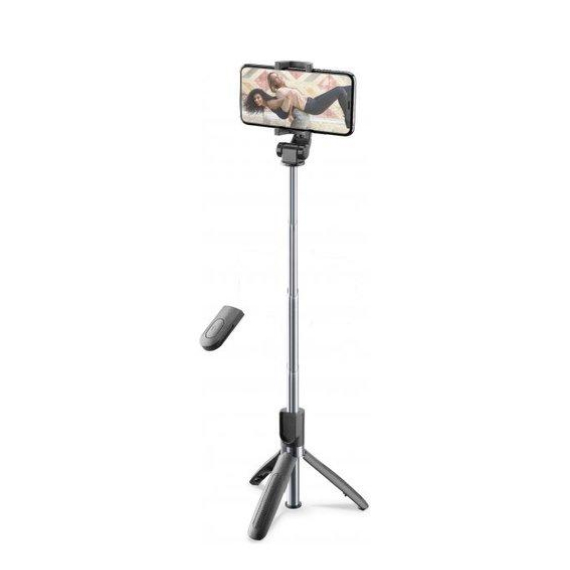 2 em 1: Selfie Stick e Tripé