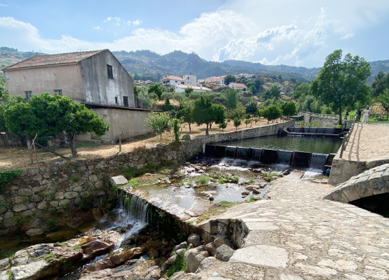 praia fluvial no fundão