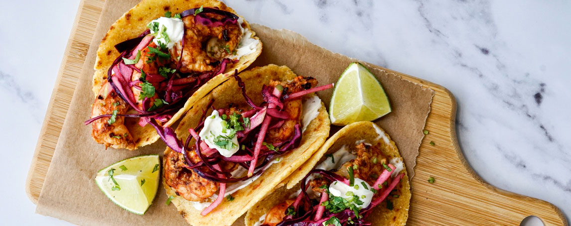 Tacos de camarão: uma receita simples e muito saborosa