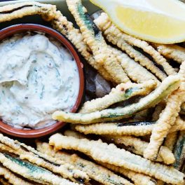 A cozinha da Cameira: Peixinhos da horta, um petisco com sabor a casa