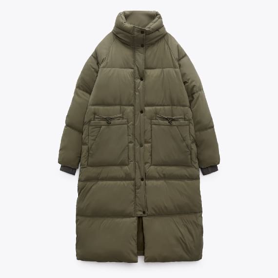 puffer jacket comprido