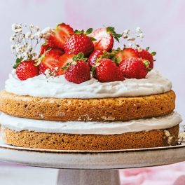 Bolo de festa para uma celebração gulosa, mas saudável