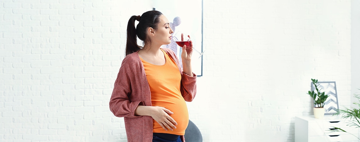 Faz mal beber um copo de vinho durante a gravidez?