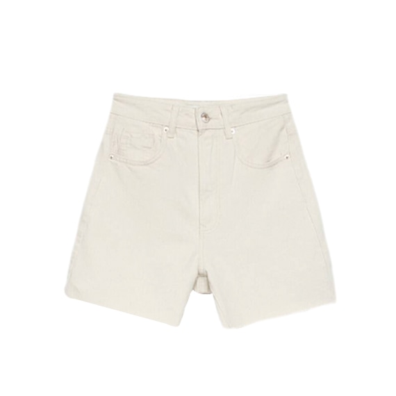 shorts brancos stradivarius