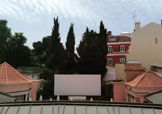 cinema ao ar livre