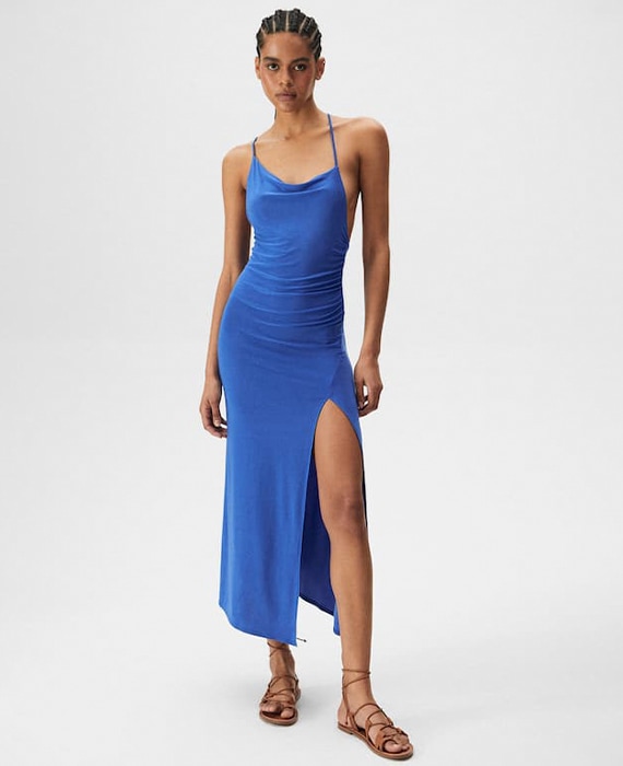 vestido-azul-midi-pull-bear