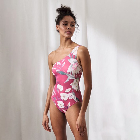 fatos de banho adelgaçantes estampado triumph