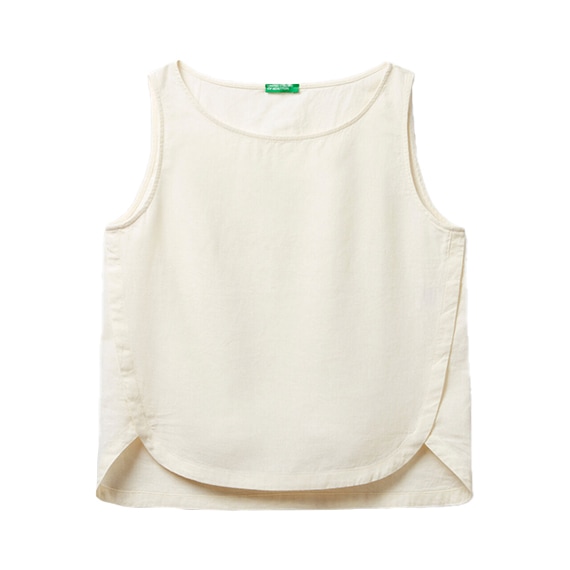 TOP DE LINHO benetton