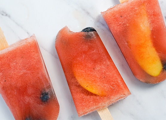 A Cozinha da Cameira. Popsicles de fruta