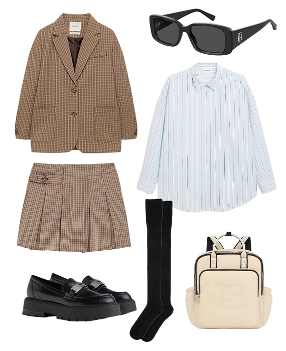 conjunto saia e blazer
