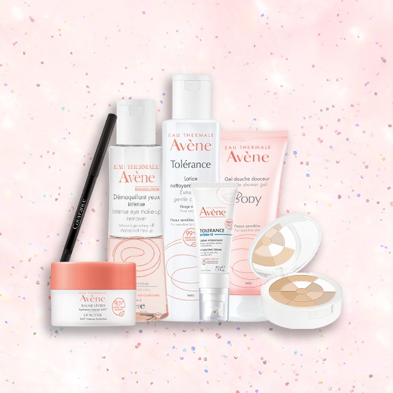 Conjunto de cinco produtos