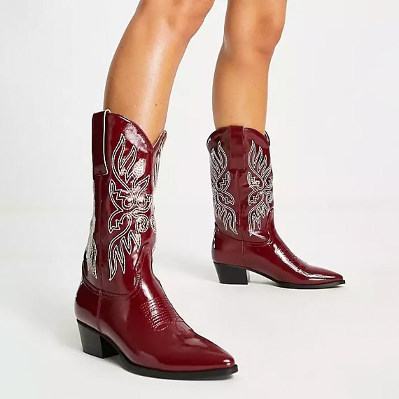 botas cowboy asos