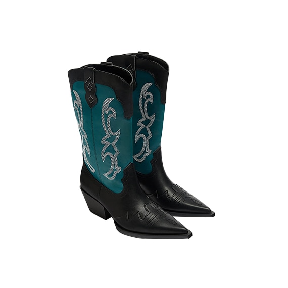 botas cowboy pull&bear