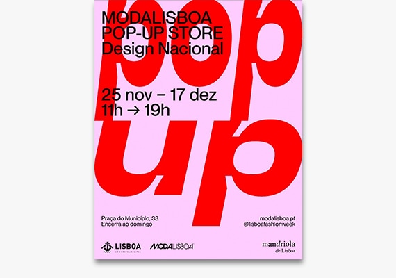 Pop-up Store de Natal da ModaLisboa