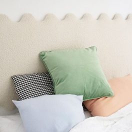 Cabeceira de cama ondulada: como aderir a esta tendência com um DIY