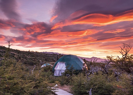 patagónia dome onde ficar