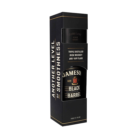 Black Barrel Pack Natal com oferta garrafa de bolso