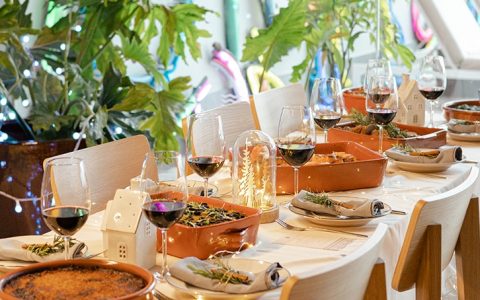 7 restaurantes para grupos para celebrar o Natal