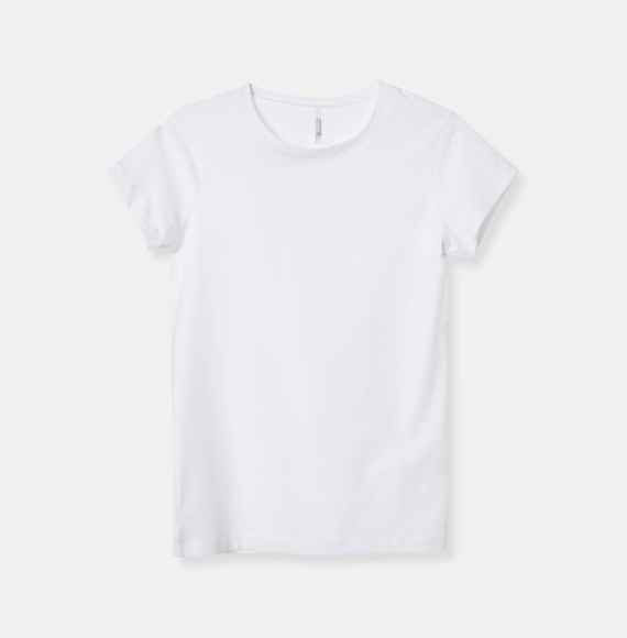 peças básicas t-shirt branca