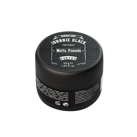 Pomada Matte para cabelo e barba Johnnie Black 