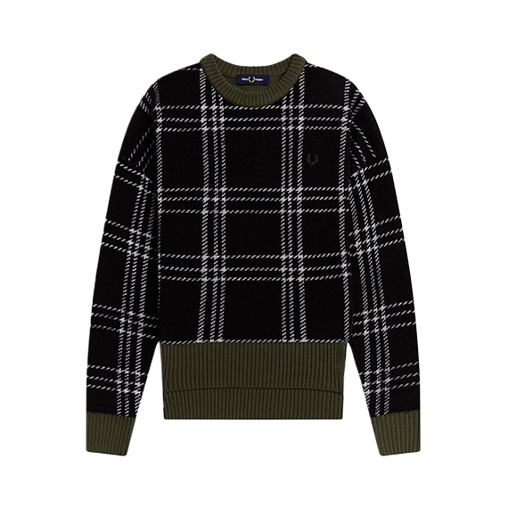 Camisola em mistura de lã de merino