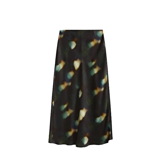 Saia estampada