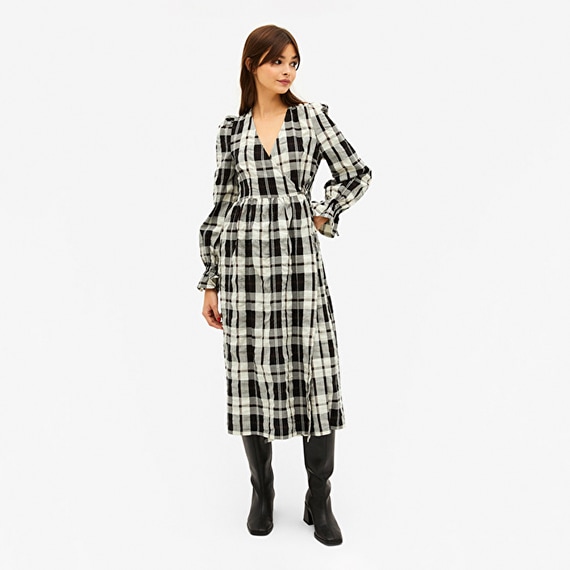 Vestido ao xadrez