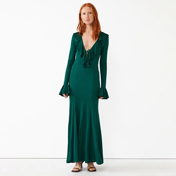 Vestido com decote