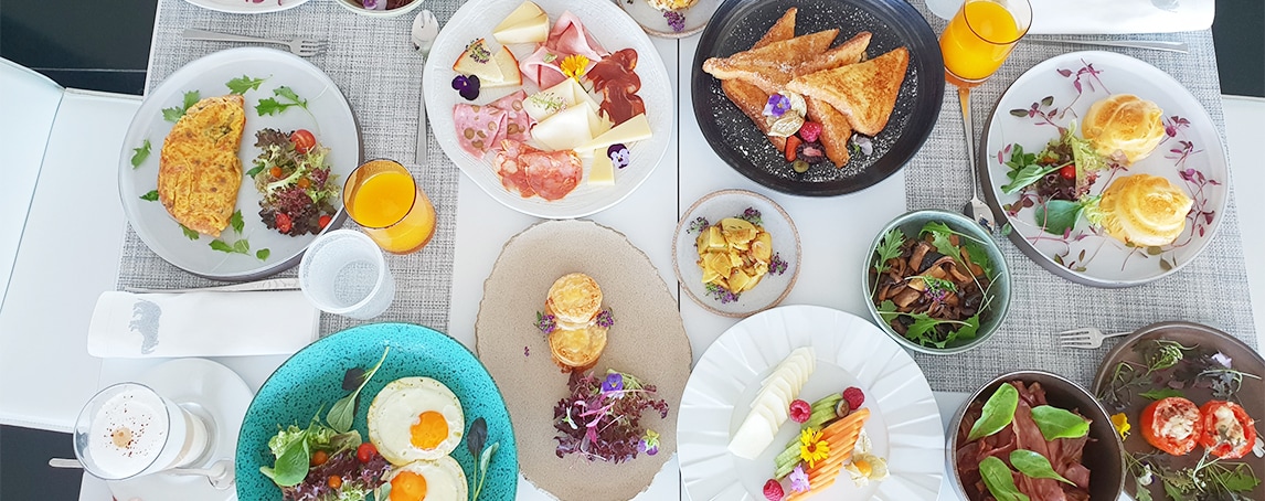 Um brunch com vista para o Tejo