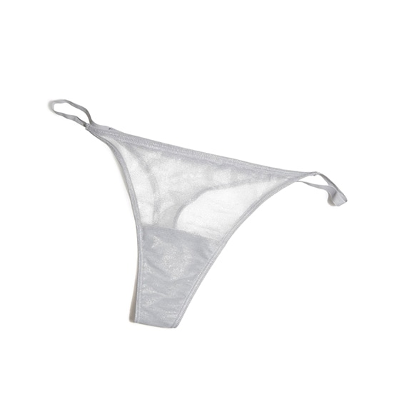 Cueca de tule brilhante