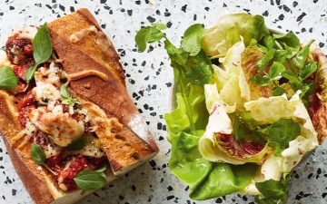 Sanduíche com almôndegas vegetarianas, a reinvenção de um prato intemporal