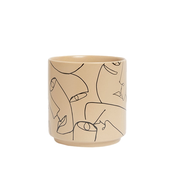 Vaso de porcelana
