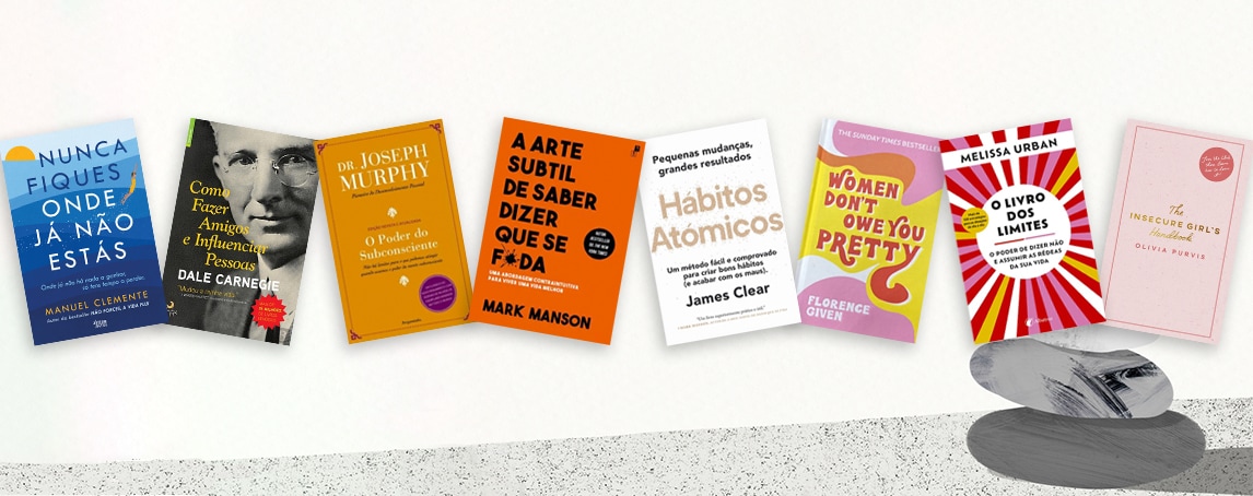 8 livros de autoajuda que prometem dar uma volta de 180º à sua vida