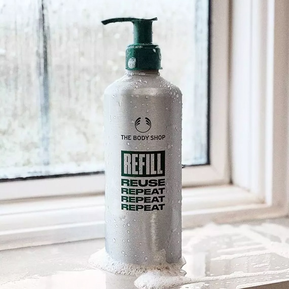produtos de beleza recarregáveis