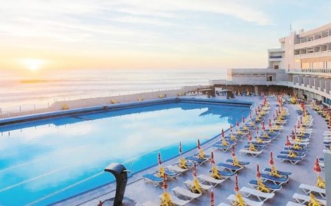 9 piscinas de água salgada