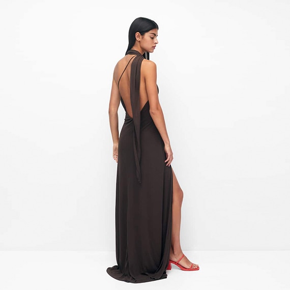 Vestido assimétrico