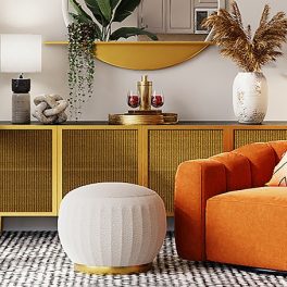 Rust orange é a cor tendência de decoração à qual vai querer aderir