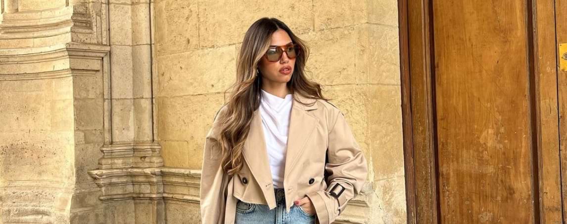 #Como se usa: gabardina curta, a reinvenção de um clássico