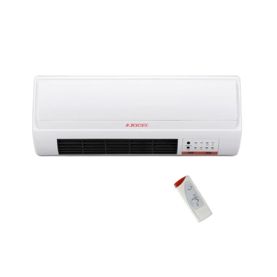 aquecedores parede branco termoventilador