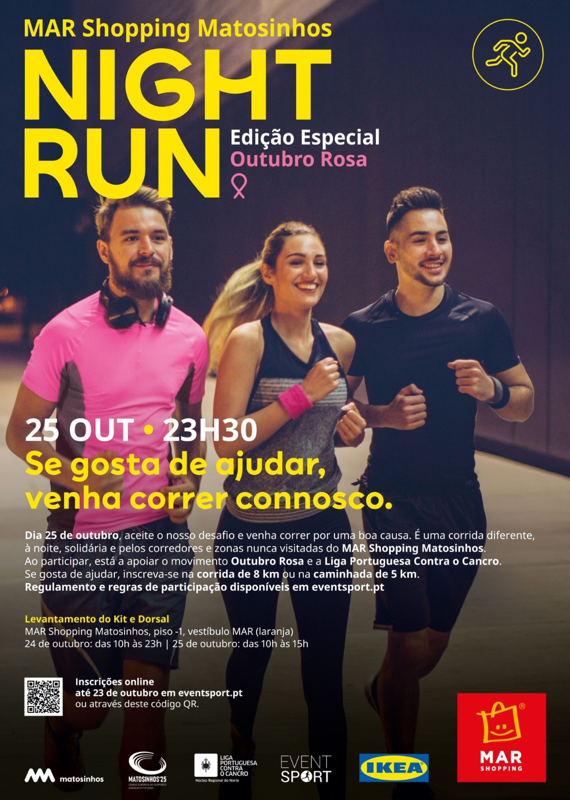 Outubro Rosa mar shopping matosinhos