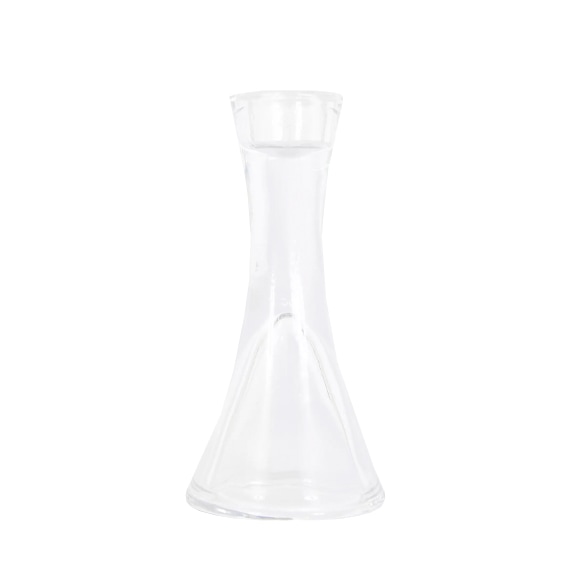 castiçais transparente pequeno