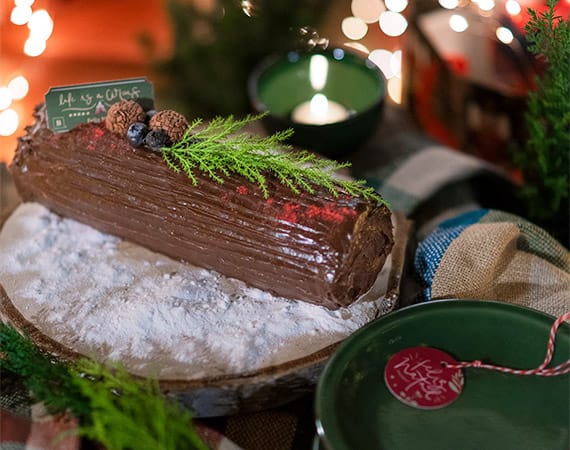 encomendar a ceia de natal bolo de chocolate