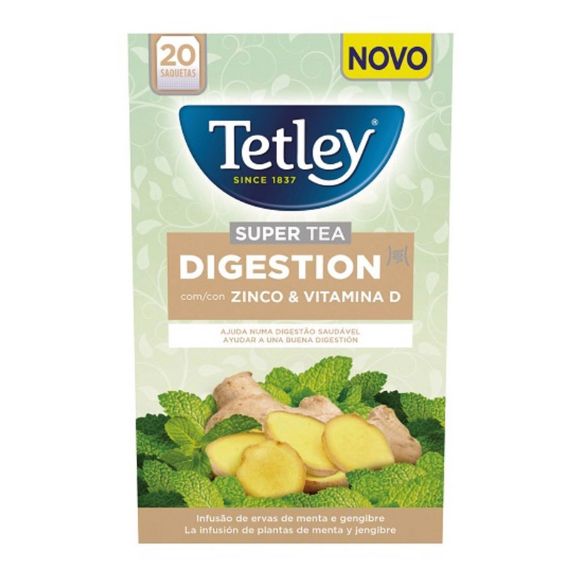 chá digestão tetley