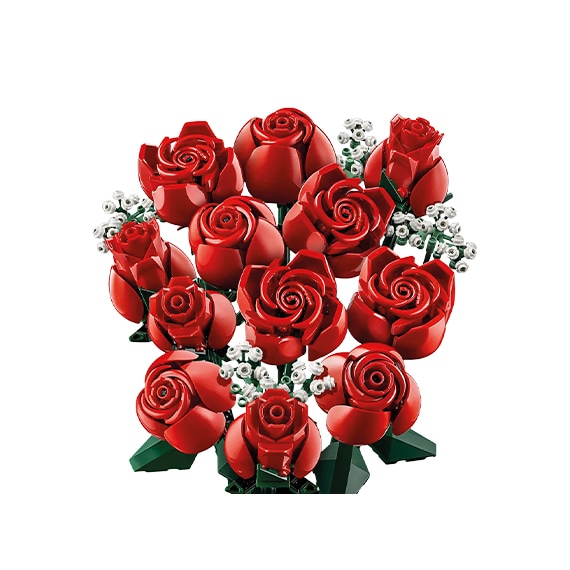 prendas dia dos namorados lego rosas vermelhas