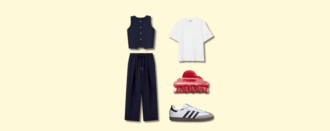 5 looks para 5 dias da semana: as calças de corte direito é o que precisa para um look formal