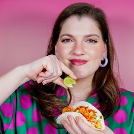 A Cozinha da Cameira. Tacos de camarão
