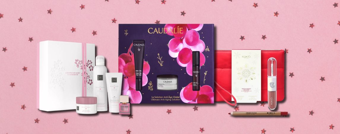 Coffrets (a partir de 10€) para oferecer no Natal