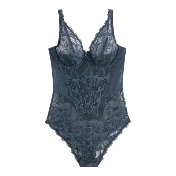 body azul transparente