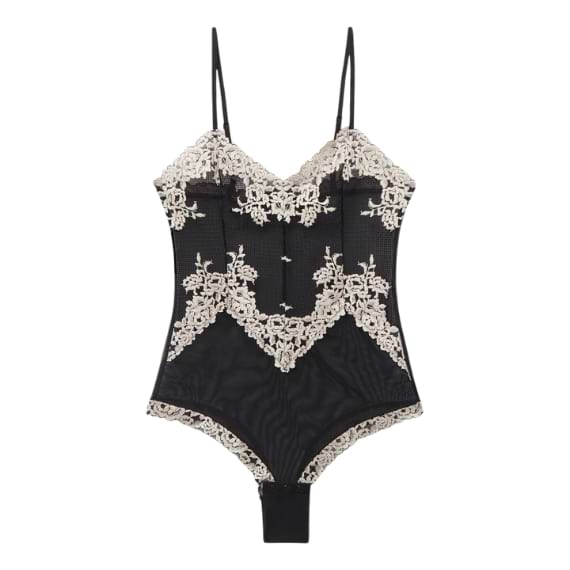 body renda preto